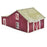 Rural Farm Structures Deluxe Set of 4 Kits HO Scale by Scientific