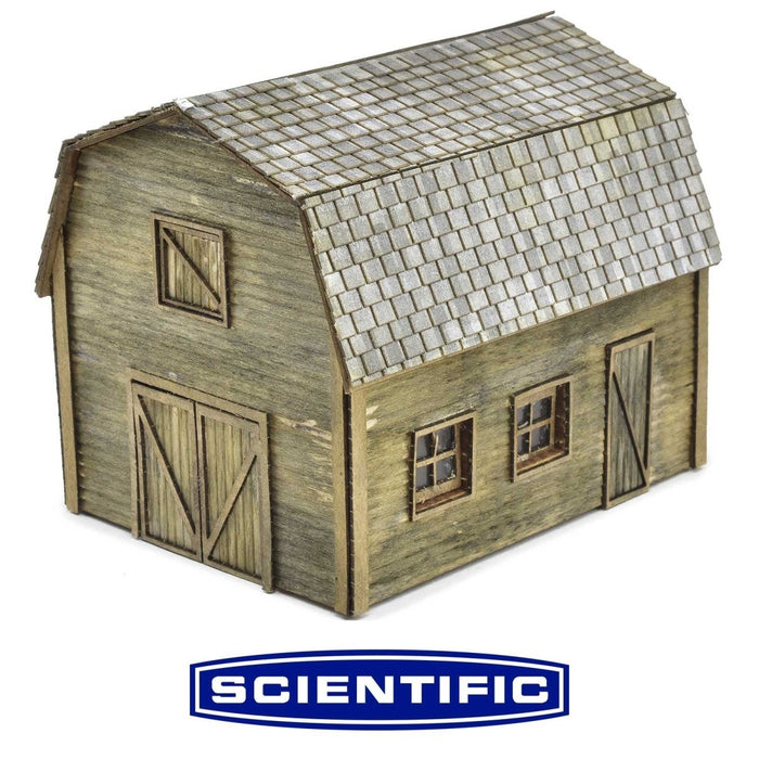 Rural Farm Structures, Set of 3 Kits, HO Scale by Scientific
