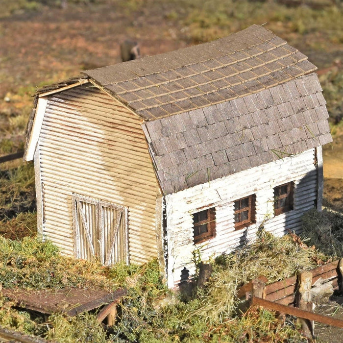 Rural Farm Structures, Set of 3 Kits, N Scale by Scientific