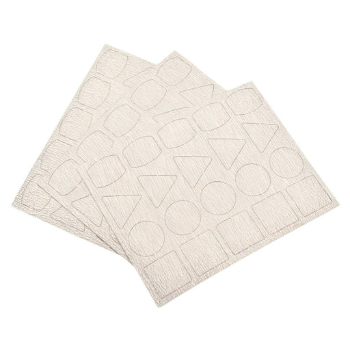 Sanding Pads, 4 Shapes, 15 Each, 60 Total, 180 Grit