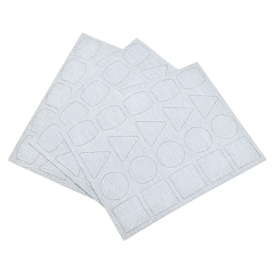 Sanding Pads, 4 Shapes, 15 Each, 60 Total, 240 Grit