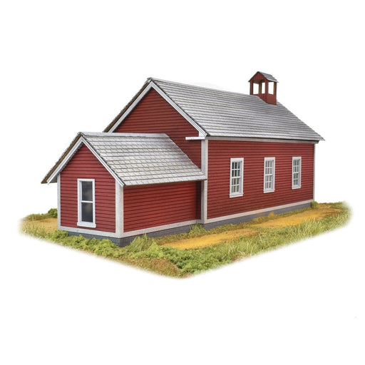School House, HO Scale, Laser-Art by Scientific