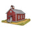 School House, HO Scale, Laser-Art by Scientific