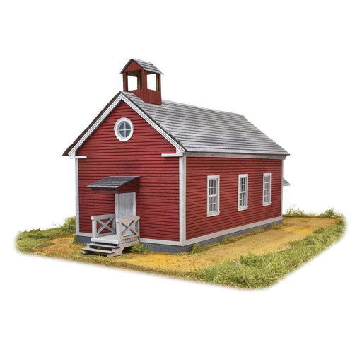 School House, HO Scale, Laser-Art by Scientific