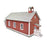 School House, O Scale, Laser-Art by Scientific