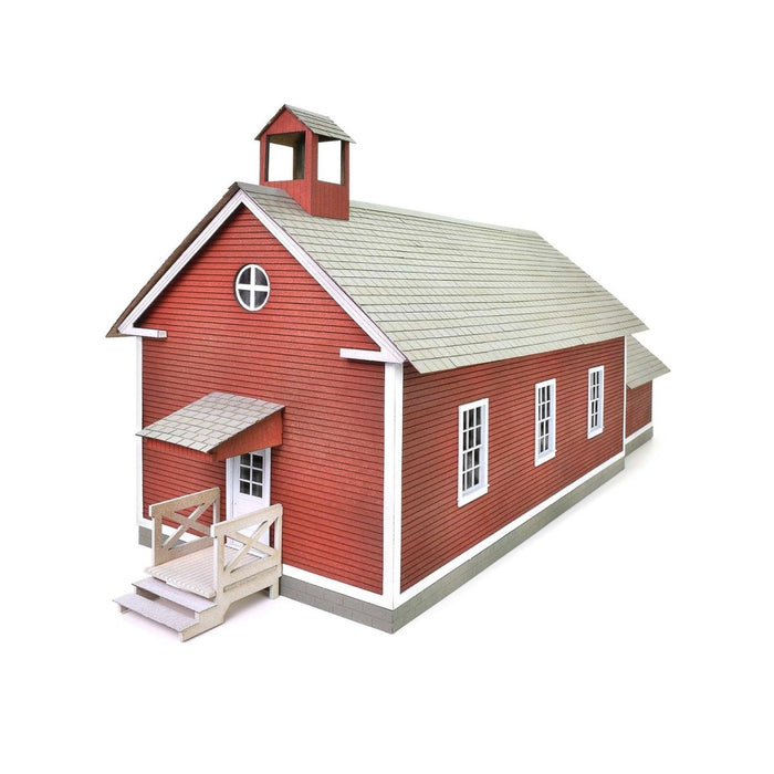 School House, O Scale, Laser-Art by Scientific
