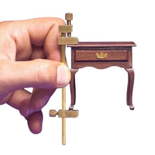 Solid Brass Miniature Bar Clamps, 3-3/4 Inches Long (Set of 2)