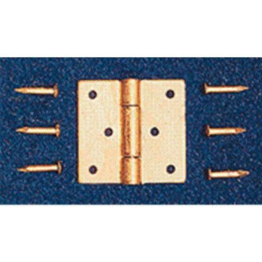 Solid Brass Miniature Butt Hinges (Pkg. of 4)