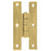 Solid Brass Miniature 'H' Hinges (Pkg. of 4)