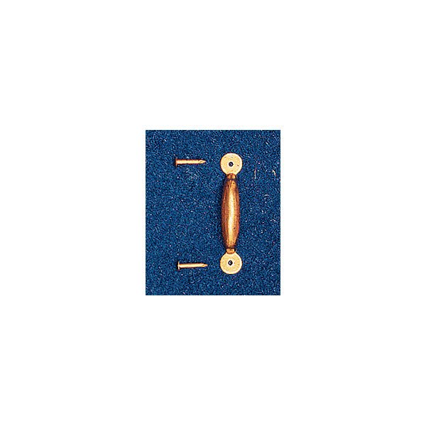 Solid Brass Miniature Handles - Package of 8