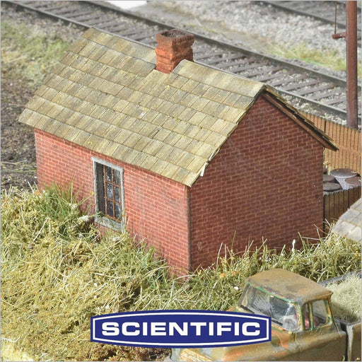 Standard Pennsylvania Railroad Oil House, HO Scale by Scientific