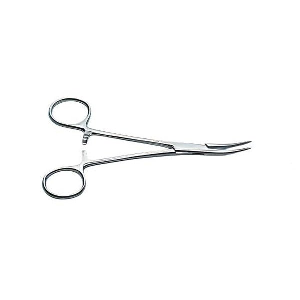 Surgical Hemostat,  Curved