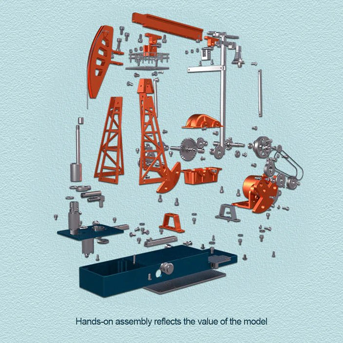 Teching™ Beam Pumping Oil Pump Metal Model Kit