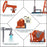 Teching™ Beam Pumping Oil Pump Metal Model Kit