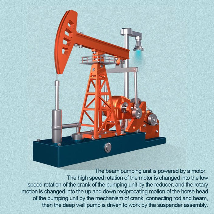 Teching™ Beam Pumping Oil Pump Metal Model Kit