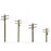 Telephone Pole Kit Deluxe Bulk Pack HO Scale by Scientific