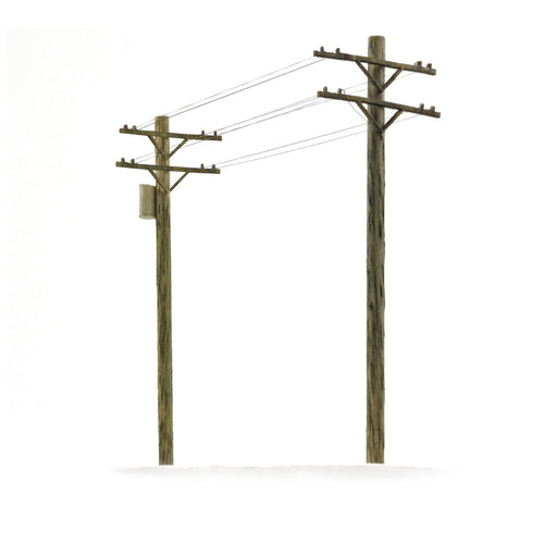 Telephone Pole Kit, O Scale by Scientific