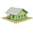 Thelma House, N Scale, Laser-Art by Scientific