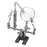 Hawk-Magna-Desk Helping Hand Magnifier with LED Light