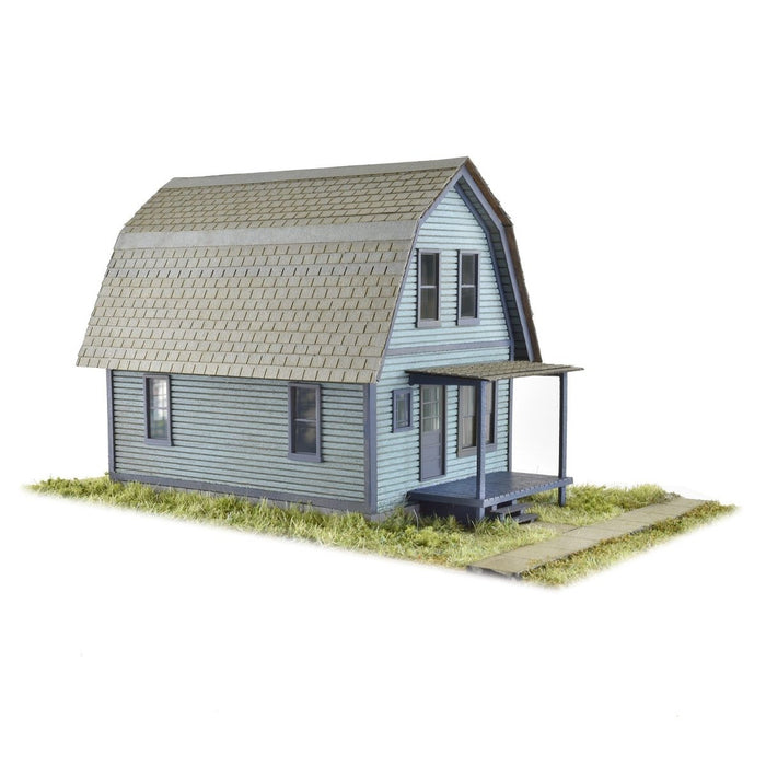 Tucson House, HO Scale, Laser-Art by Scientific