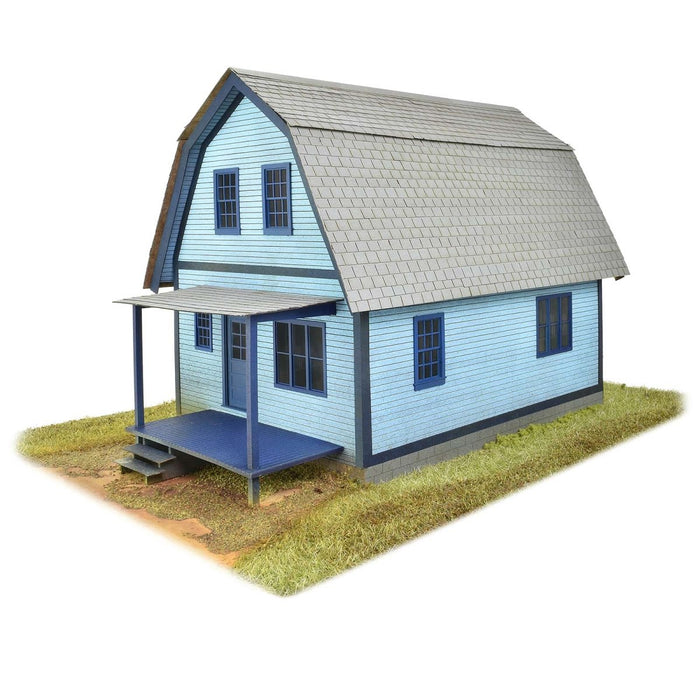 Tucson House, O Scale, Laser-Art by Scientific