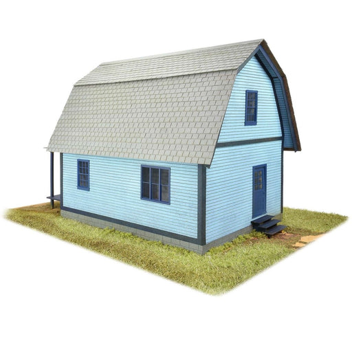 Tucson House, O Scale, Laser-Art by Scientific