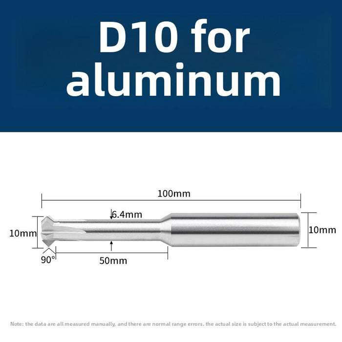 Tungsten steel upper and lower chamfering tool 60/90 degrees double-sided chamfering T-shaped integral alloy positive and reverse inner hole reverse thread cutting tool