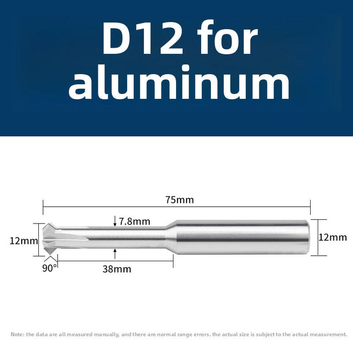 Tungsten steel upper and lower chamfering tool 60/90 degrees double-sided chamfering T-shaped integral alloy positive and reverse inner hole reverse thread cutting tool
