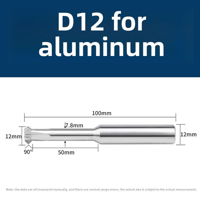 Tungsten steel upper and lower chamfering tool 60/90 degrees double-sided chamfering T-shaped integral alloy positive and reverse inner hole reverse thread cutting tool