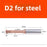 Tungsten steel upper and lower chamfering tool 60/90 degrees double-sided chamfering T-shaped integral alloy positive and reverse inner hole reverse thread cutting tool