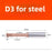 Tungsten steel upper and lower chamfering tool 60/90 degrees double-sided chamfering T-shaped integral alloy positive and reverse inner hole reverse thread cutting tool