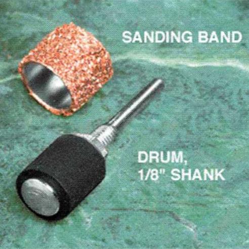 Tungsten Carbide Sanding Band, Coarse (1/2 Inch Dia. x 1/2 Inch)