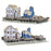 Wharf District, Deluxe Set of 3 Kits, HO Scale, by Scientific