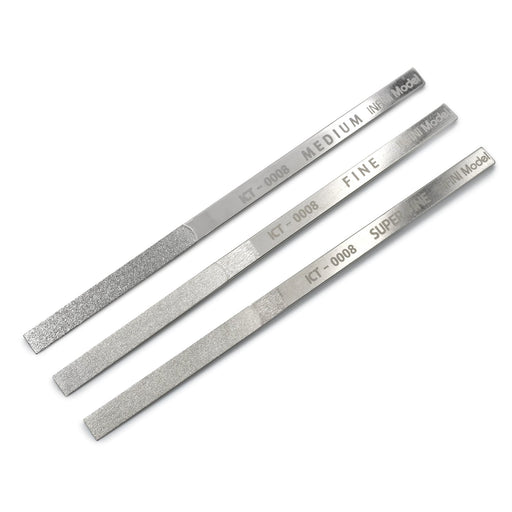 Infini Model Wide Diamond Taper Files, Set of 3