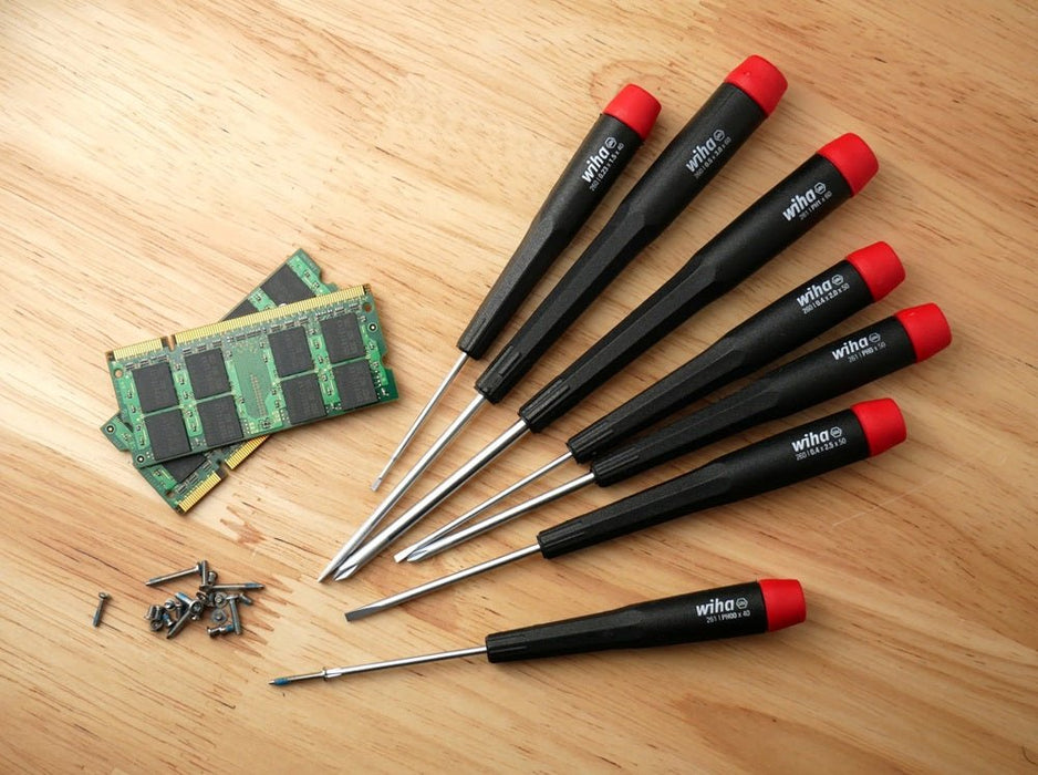 Wiha® 7-piece Precision Slotted and Phillips Screwdriver Set