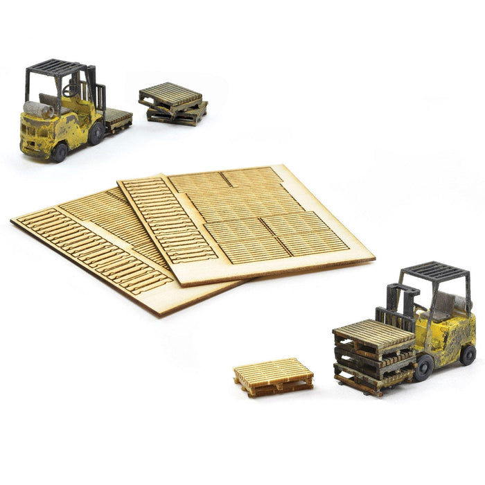 Wooden Pallets Kit, HO Scale by Scientific