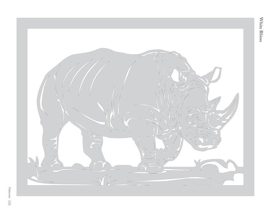 Woodworker's Pattern Book: Over 100 Realistic Animal Designs Book for Scroll Saws