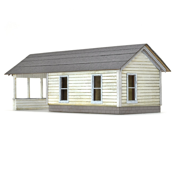 Yard House, HO Scale Laser-Art by Scientific
