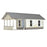 Yard House, HO Scale Laser-Art by Scientific