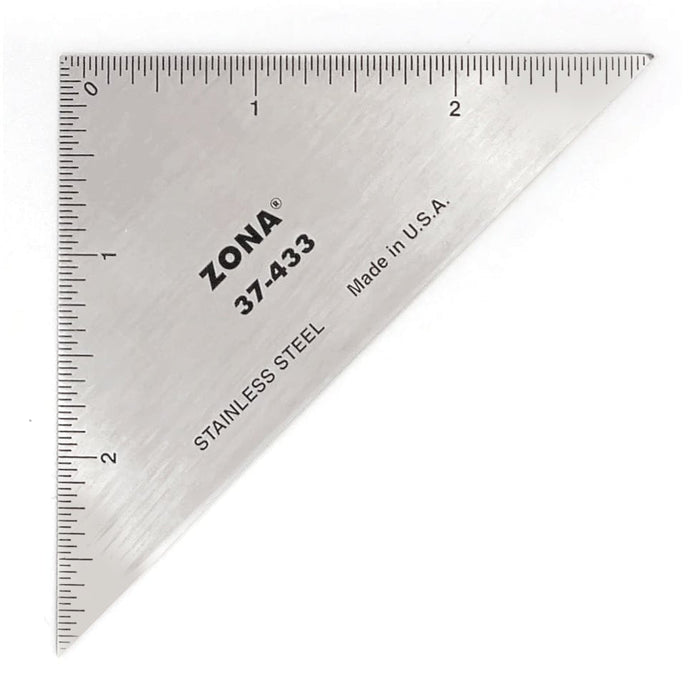Zona® 3-inch Triangle Precision Ruler