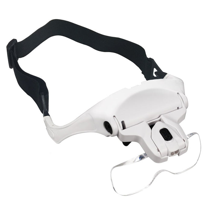 Zoom Hands-Free Magnifier with LED Light